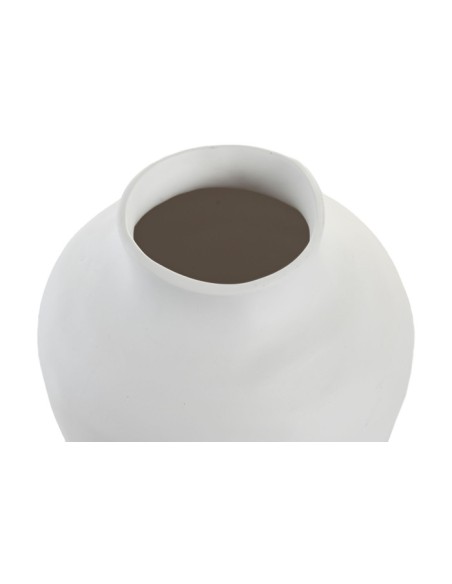 JARRON GRES 21X21X30 ORGANICO ARTESANAL CRUDO