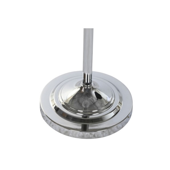 LAMPARA PIE SET 3 CRISTAL 35X35X150 CON 2 DE SOBRE