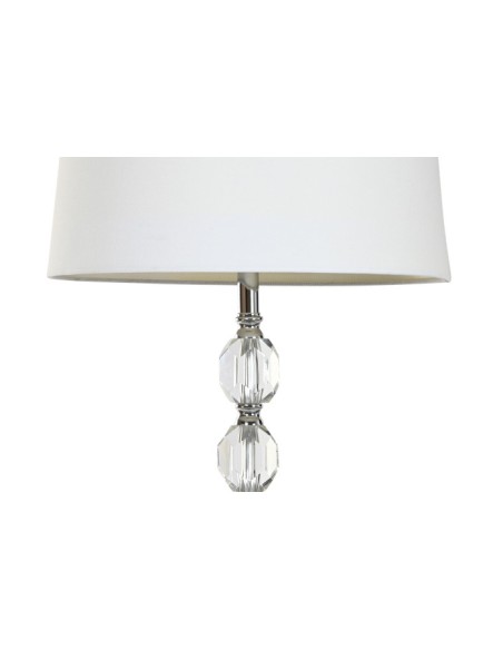 LAMPARA PIE SET 3 CRISTAL 35X35X150 CON 2 DE SOBRE