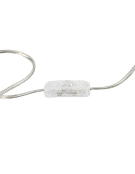 LAMPARA PIE SET 3 CRISTAL 35X35X150 CON 2 DE SOBRE