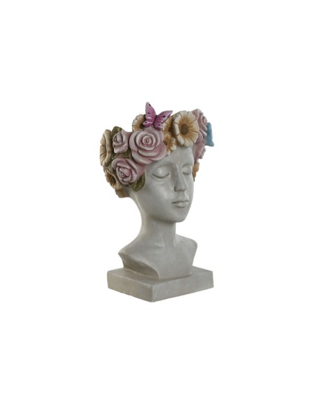 MACETERO MAGNESIA 32X28X53 CHICA FLORES