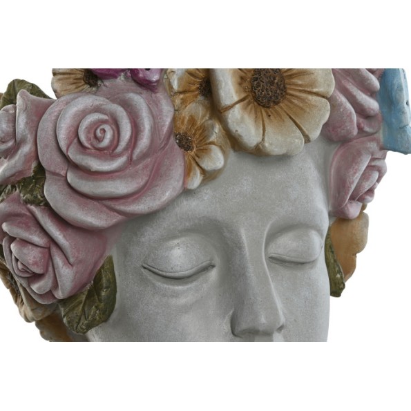 MACETERO MAGNESIA 32X28X53 CHICA FLORES