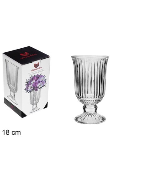 JARRON CRISTAL VERANO MODELO B 18CM