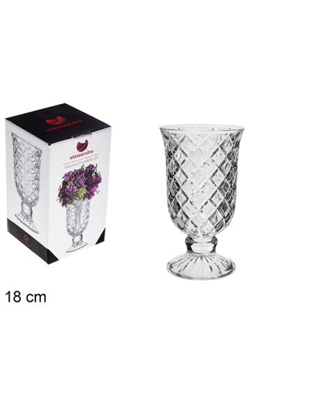 JARRON CRISTAL VERONA MODELO D 18CM