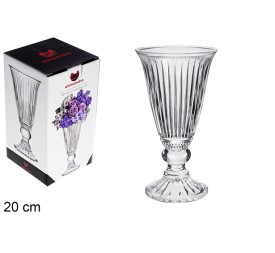 JARRON CRISTAL VENEZA MODELO B 20 CM