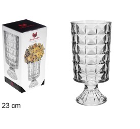 FLORERO CRISTAL GÉNOVA 23 CM