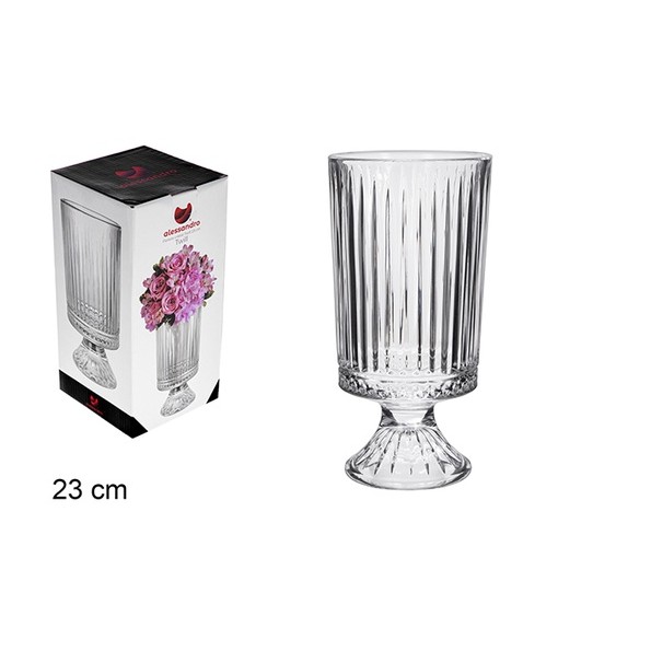 FLORERO CRISTAL TWILL 23 CM