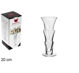 FLORERO CRISTAL FORMS COPA 20 CM