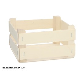 CAJA NATURE 15.5X15.5X9CM