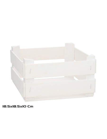 CAJA BLANCA 18.5X18.5X10CM