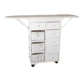 MESA PLANCHA ULISES C/ CAJONES 121X89 CM