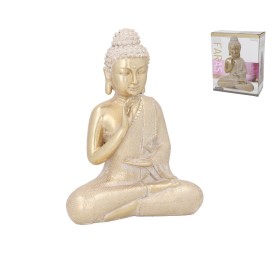 FIGURA BUDA FARAS 19,5X9X25,5 CM RESINA