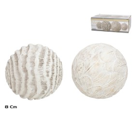 BOLA DECORACION MAHIT 2 SURT DIA 8 CM RESINA