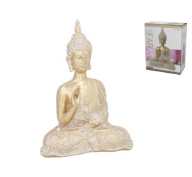FIGURA BUDA FARAS 19,5X10X26 CM RESINA