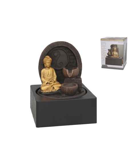 FUENTE BUDA SANSA LED 18X18X23 CM FUENTE BUDA SANSA LED 18X18X23 CM