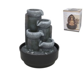 FUENTE UMARANI LED 21,5X21,5X28 CM