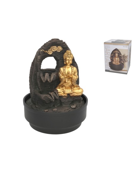 FUENTE BUDA SHATKY LED 21,5X21,5X27 CM FUENTE BUDA SHATKY LED 21,5X21,5X27 CM