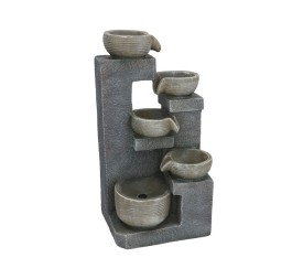 FUENTE CASCADAS SARAYU LED 24X18X45 CM