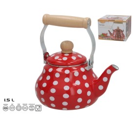 TETERA ESMALTADA LUNARES 1,5L