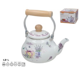 TETERA ESMALTADA LAVANDA 1,2L
