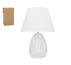 LAMPARA ANHUR 15,5X10,5X43CM PLATA