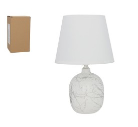 LAMPARA KEK 11X11X31,5CM PLATA