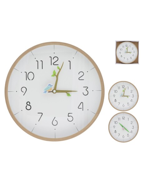 RELOJ PARED BALU 2 SURT 30X30 CM
