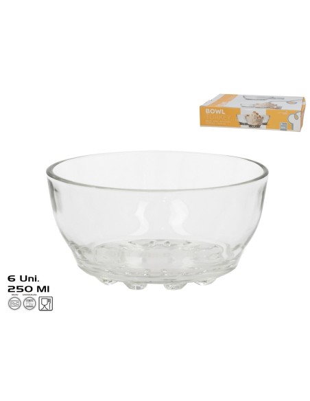 SET 6 BOWL TURKEY 250 ML 10.5 CM