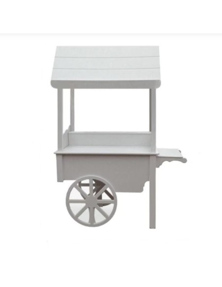 CARRO ABETO MDF 85X51X114 BLANCO