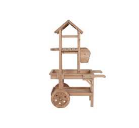 CARRO ABETO MDF 87X42X135 NATURAL