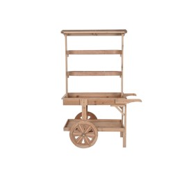 CARRO ABETO MDF 108X53X167 NATURAL