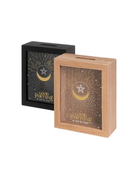 HUCHA 2/C MDF-CRISTAL 16 X 7 X 20 CM