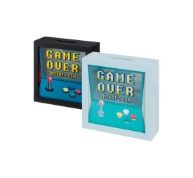 HUCHA 2/C MDF-CRISTAL 18 X 7 X 18 CM