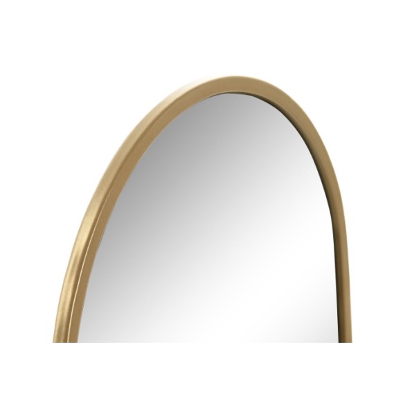 ESPEJO HIERRO CRISTAL 20X8,5X25 TOCADOR DORADO