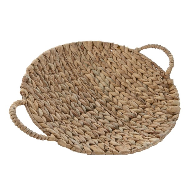 CENTRO MESA SET 2 JACINTO DE AGUA METAL 49X40X12