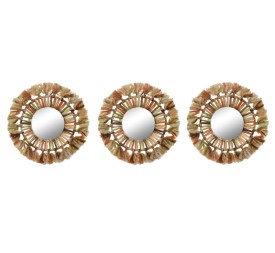 DECORACION PARED SET 3 LANA CRISTAL 20X1X20