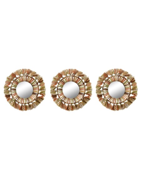 DECORACION PARED SET 3 LANA CRISTAL 20X1X20