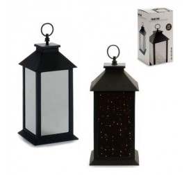 FAROL PLASTICO NEGRO 10 LEDS ESPEJO