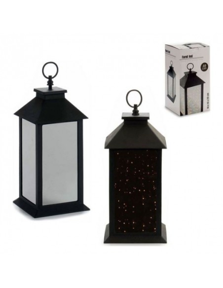 FAROL PLASTICO NEGRO 10 LEDS ESPEJO