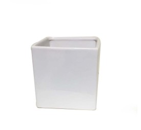 MACETERO PEQUEÑO CERAMICA  10,5X10,5H10