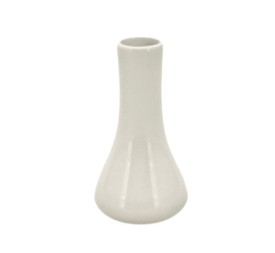 JARRON BOTELLA  CERAMICA BLANCO 6X11