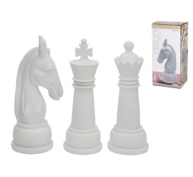 FIGURAS AJEDREZ BLANCAS SURTIDAS