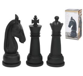 FIGURAS AJEDREZ NEGRAS SURTIDAS