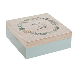 CAJA MADERA 17X17X6,5 NATURAL