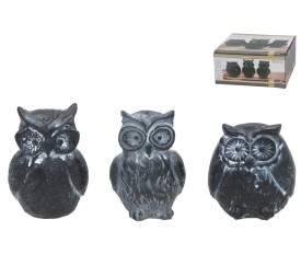 FIGURA BUHO ARJUN 3 SURT 8H CM RESINA