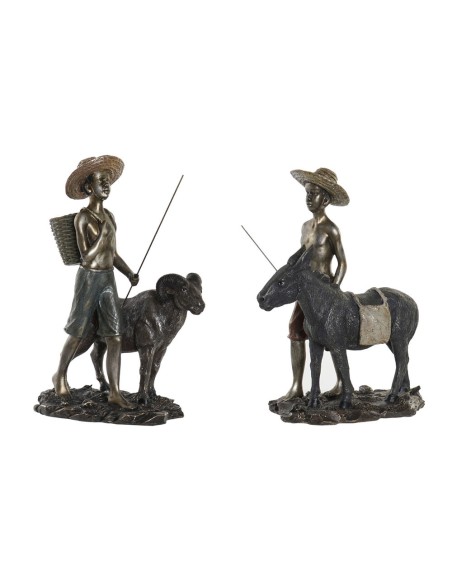 FIGURA RESINA 25X14X31 CAMPESINO 2 SURT.