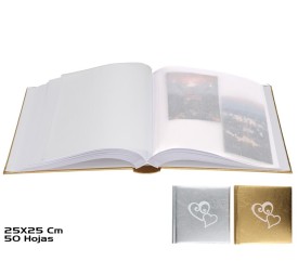 ALBUM 50 HOJAS 25X25 WEDDING 2 SURT.