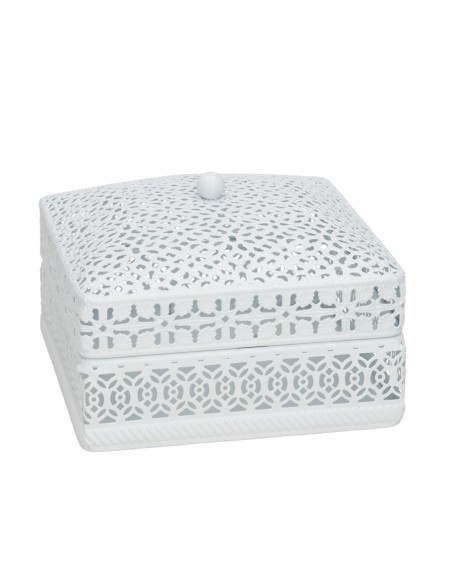 JOYERO METAL CUADRADO RAGA 13,5X13,5X9 CM