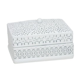 JOYERO METAL CUADRADO ARYA 14,5X10,5X9 CM