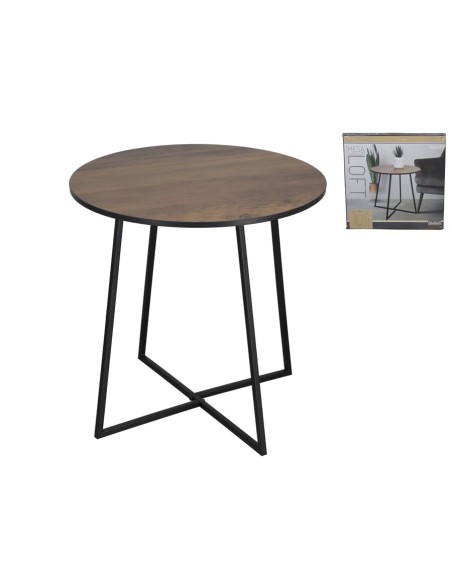 MESA AUXILIAR LOFT 40X40 CM